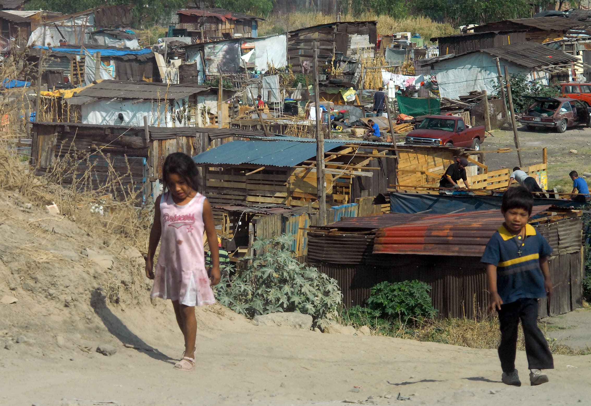Children in poverty (Source: Michel Traverse)